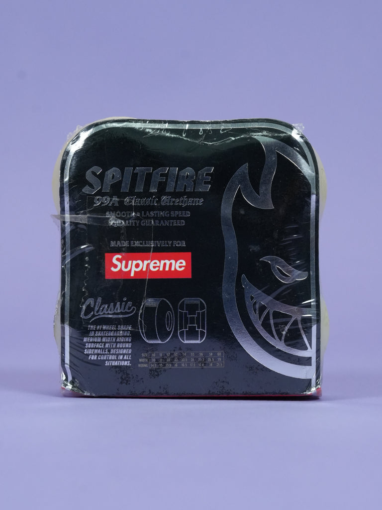 Supreme / Spitfire Shop Logo Wheels White