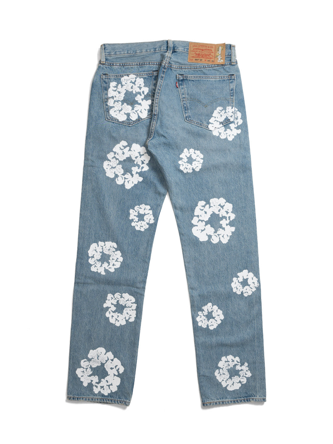 Denim Tears / Levi's 501 Cotton Wreath Jean Light Wash