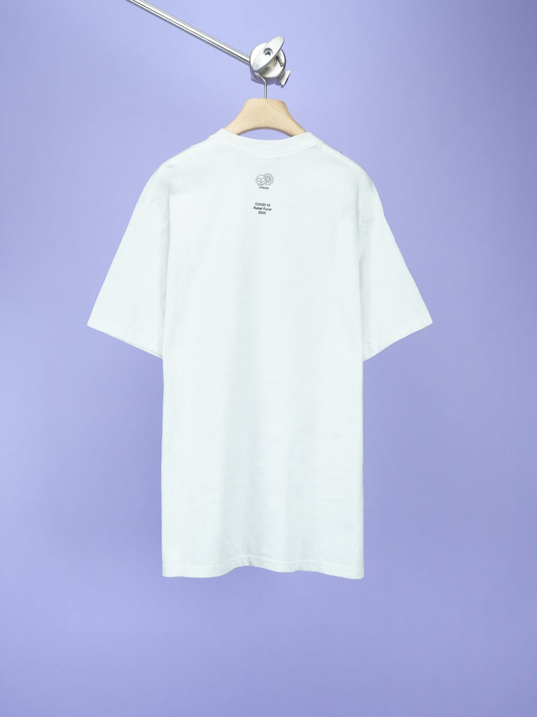 Supreme / Takashi Murakami COVID-19 Relief Box Logo Tee White