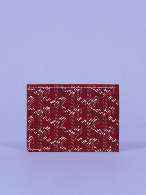 Goyard Insert Victoire Card Wallet Red