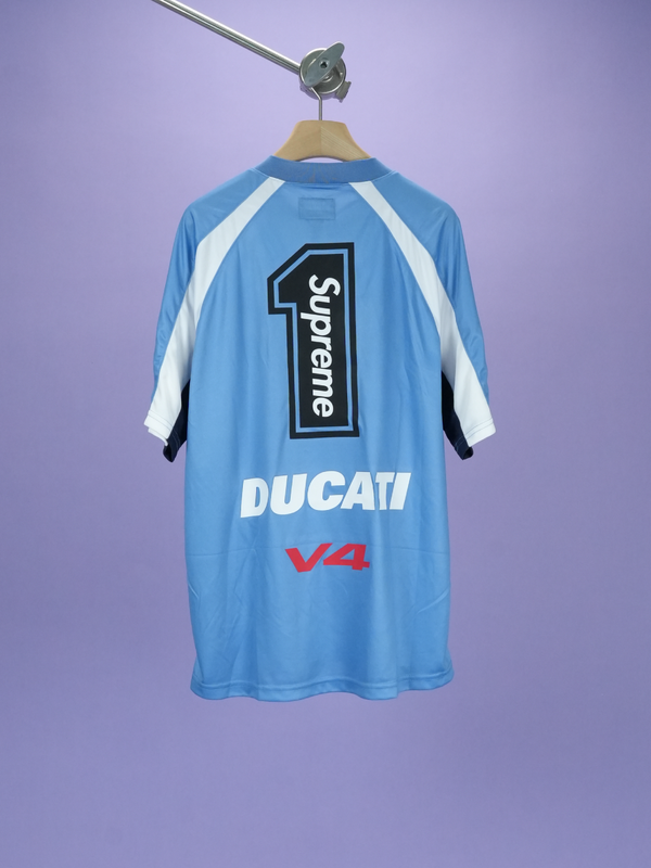 Supreme / Ducati Soccer Jersey Blue