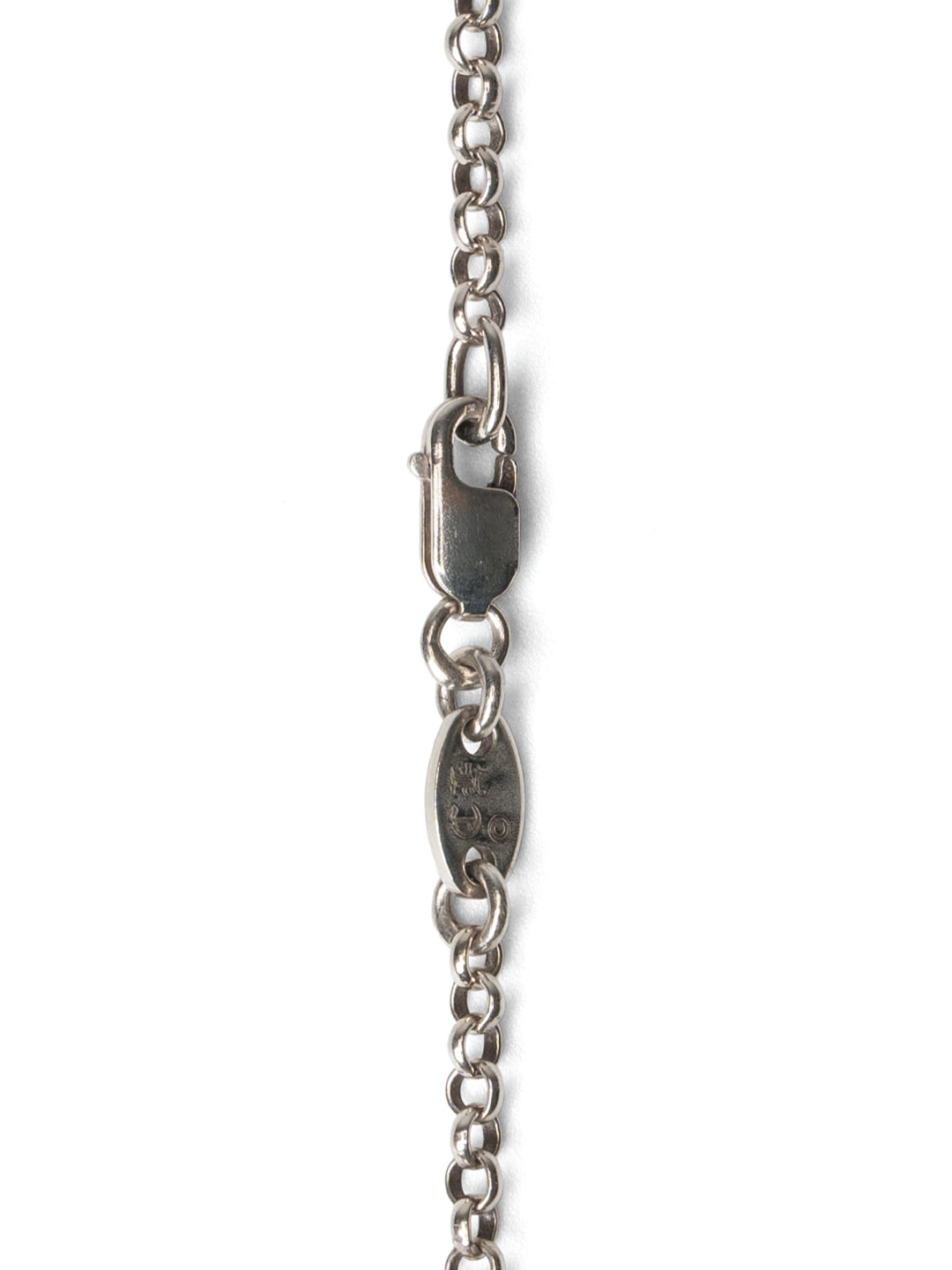 Chrome Hearts Roll Chain Necklace Silver