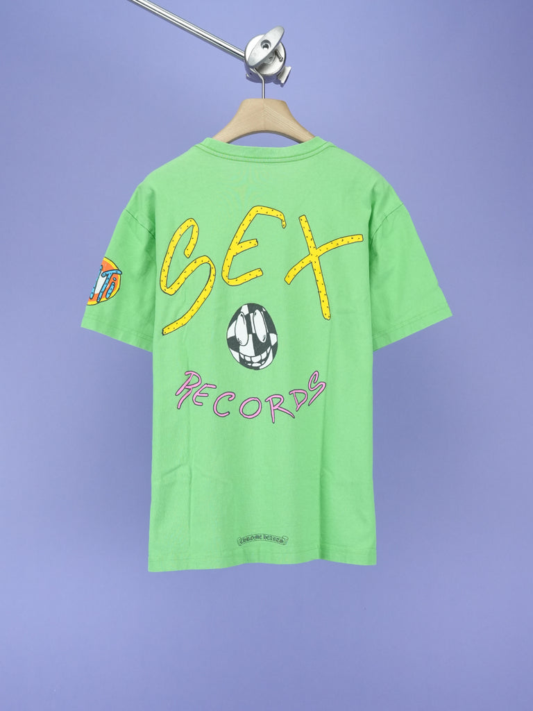 Chrome Hearts Matty Boy Sex Records T-Shirt Green