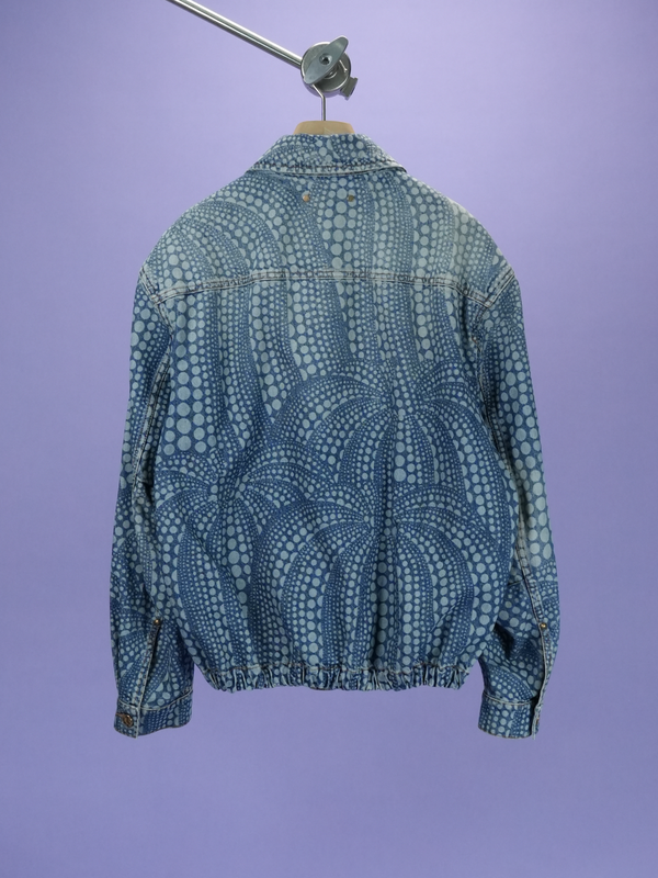 Louis Vuitton / Yayoi Kusama All Over Pumpkin Denim Blouson Blue