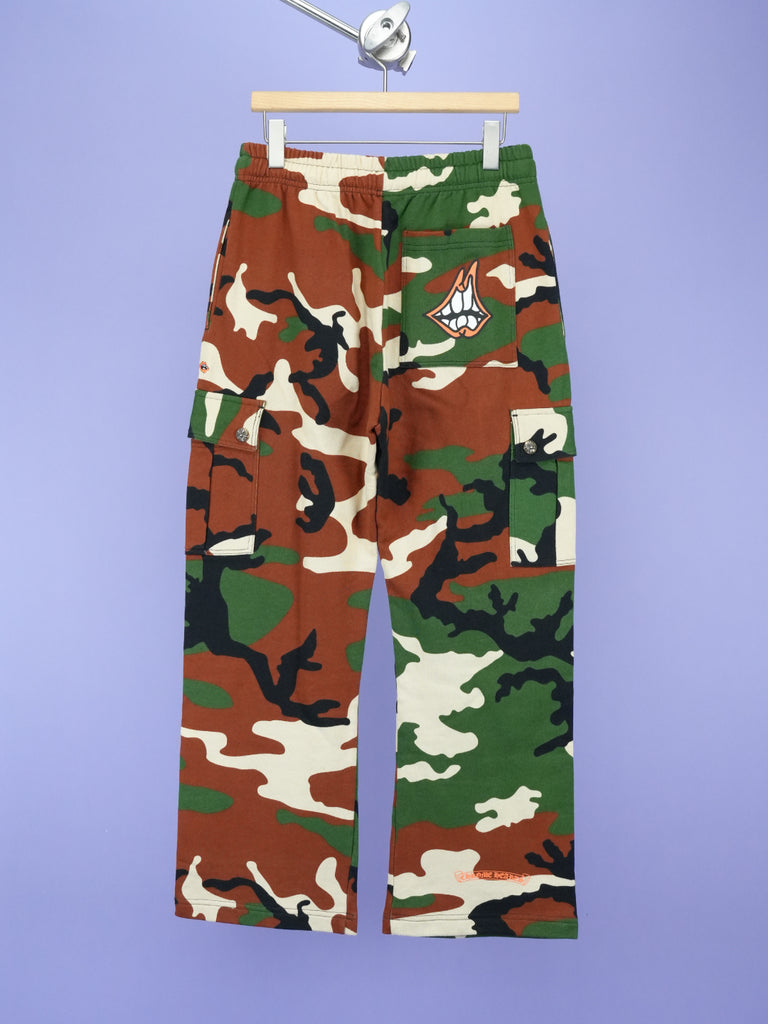 Chrome Hearts Matty Boy Caution Sweatpants Camo