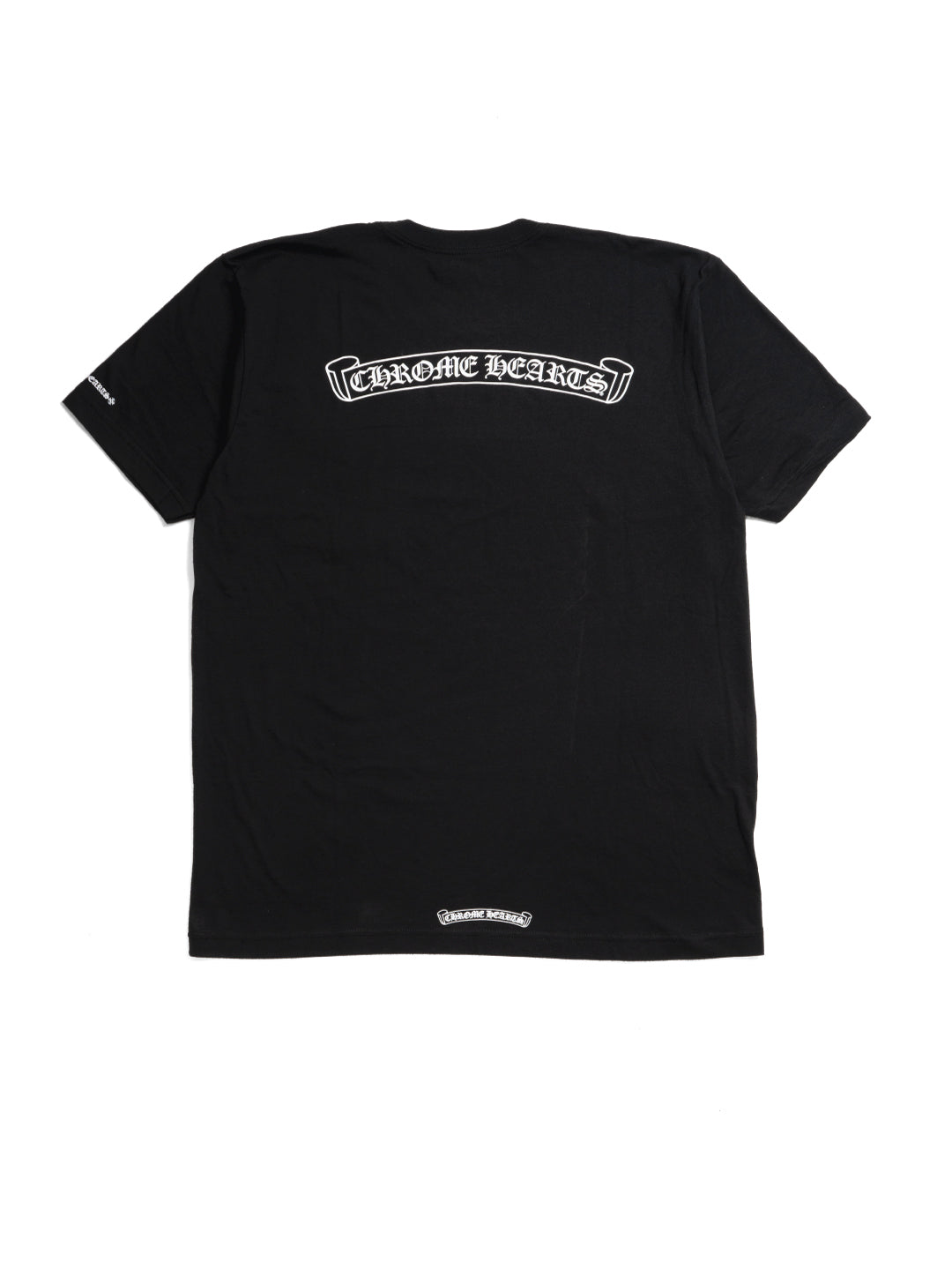 Chrome Hearts Scroll Logo T-Shirt Black