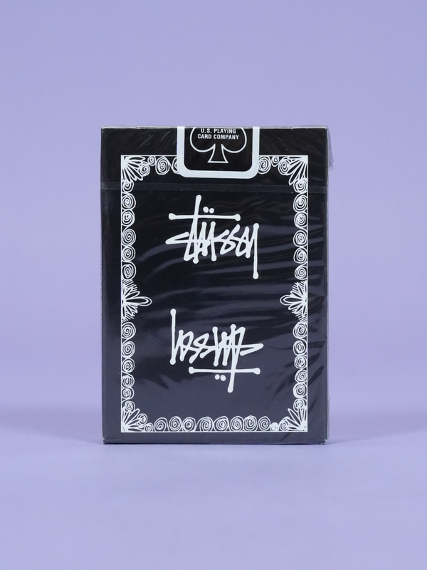 Stussy Playing Cards Black