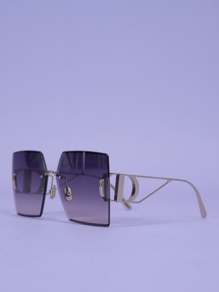 Dior	30 Montaigne S7U Sunglasses Purple to Pink