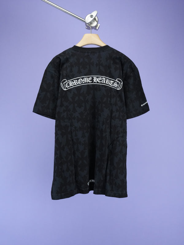 Chrome Hearts Cemetery Print T-Shirt Black