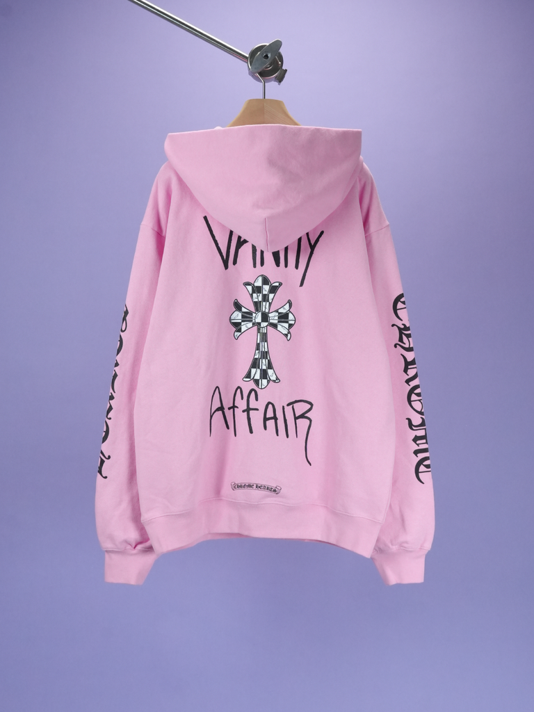 Chrome Hearts Matty Boy Vanity Affair Hoodie Pink