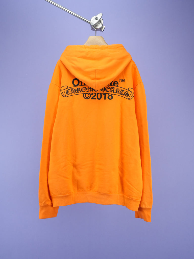 Chrome Hearts / Off-White 2018 Hoodie Orange