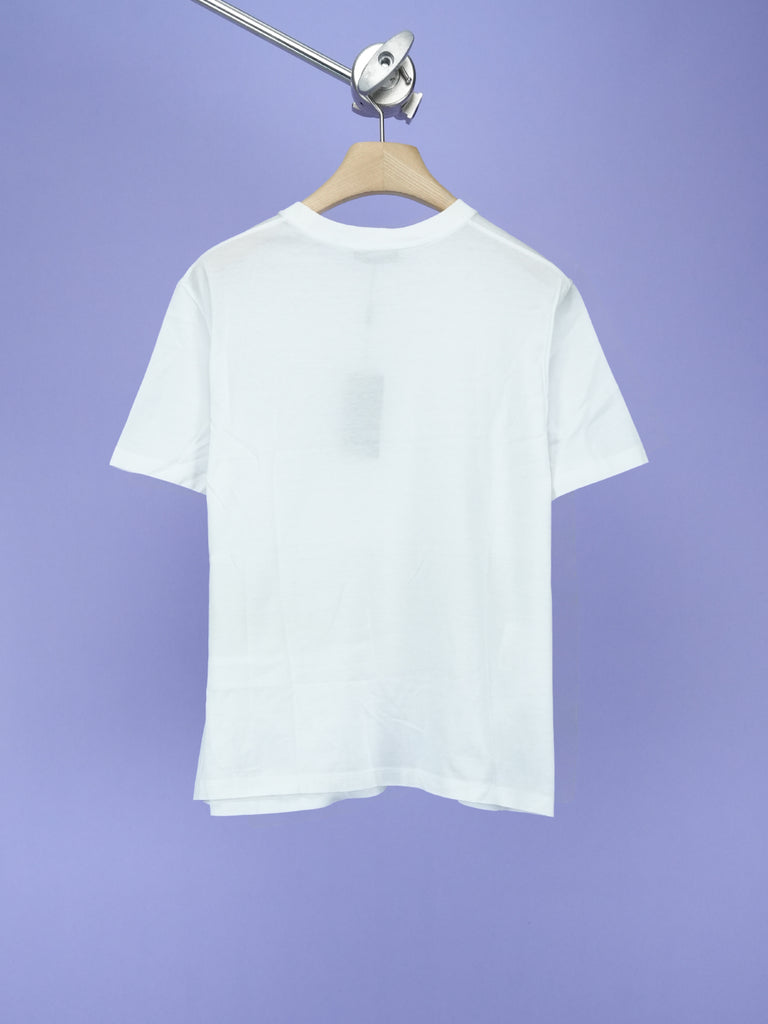 Prada Panelled Pouch T-Shirt White