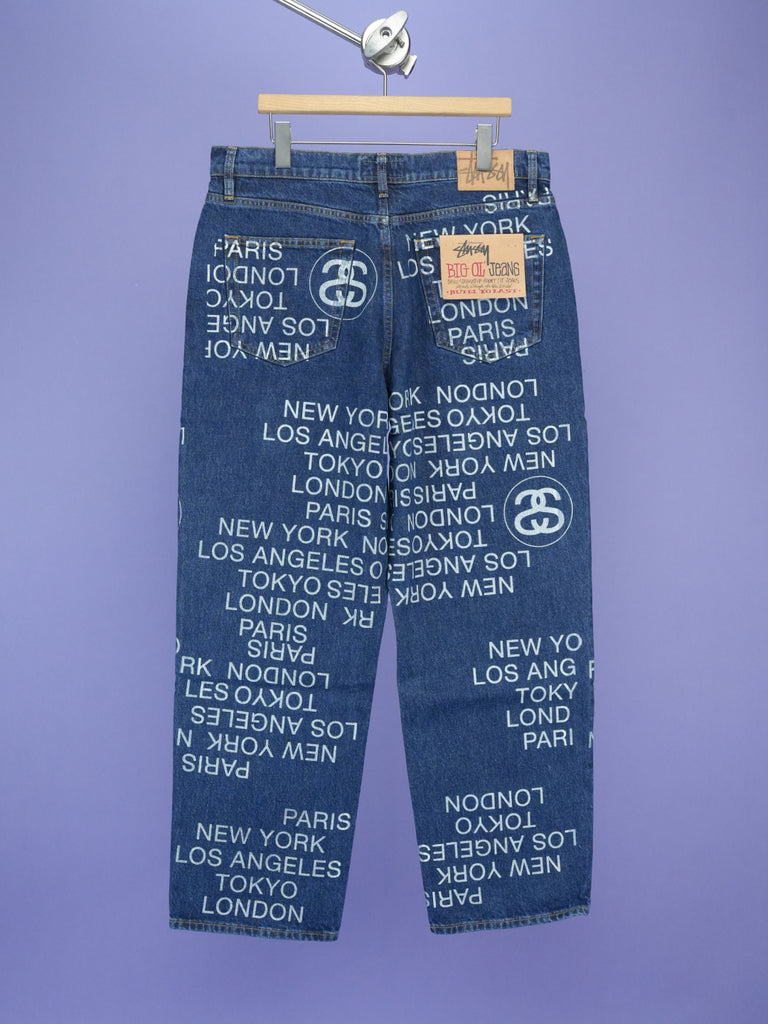 Stussy Big Ol' Denim City Link Jean One Wash