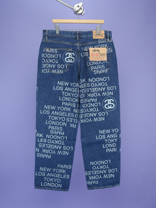 Stussy Big Ol' Denim City Link Jean One Wash