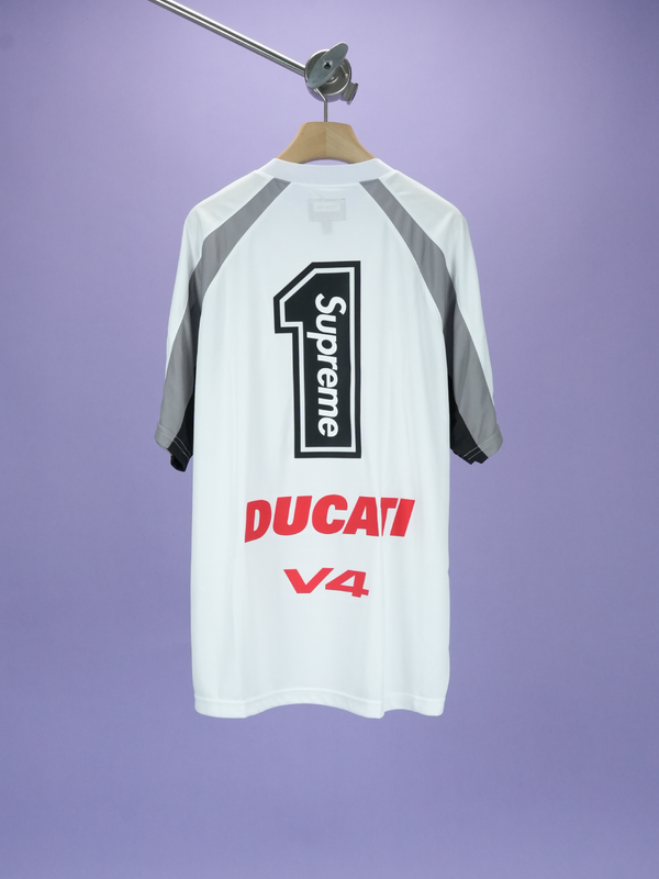 Supreme / Ducati Soccer Jersey White