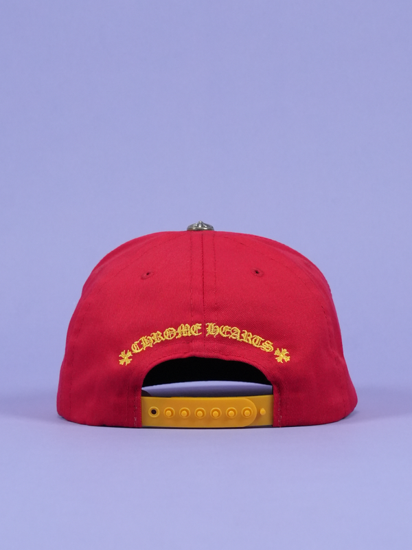 Chrome Hearts CH Baseball Cap Red/Yellow