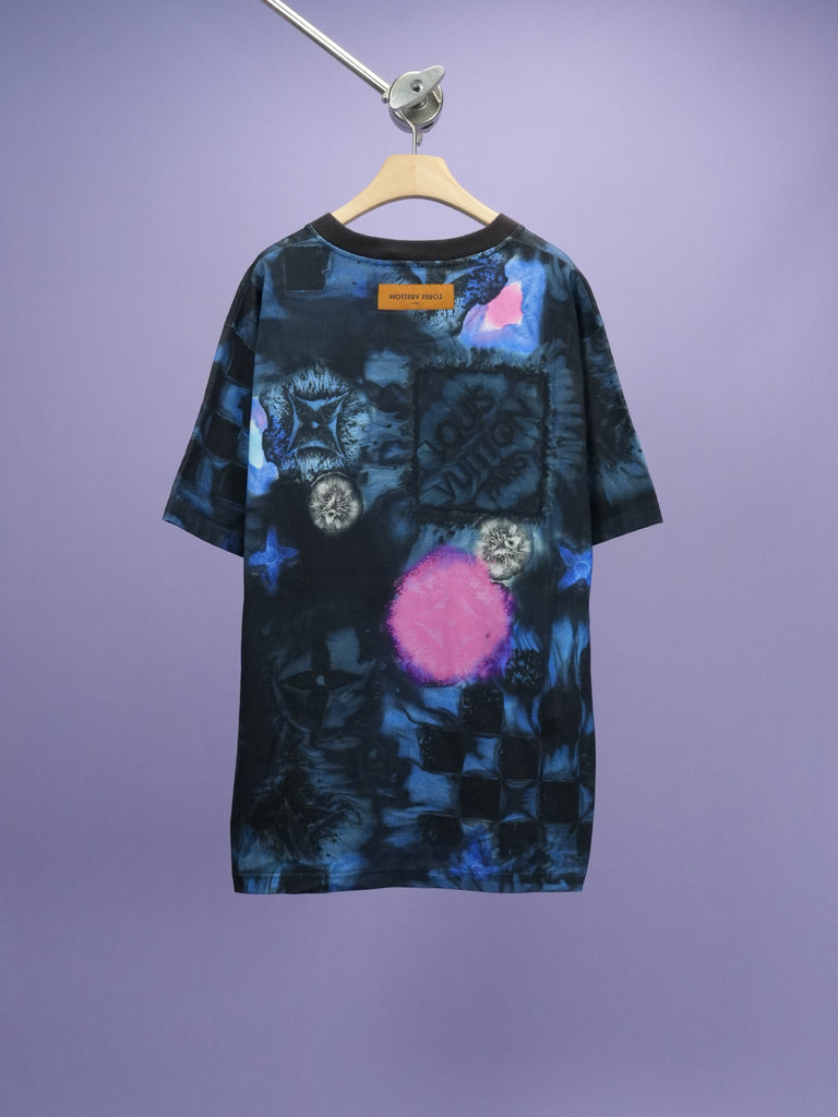 Louis Vuitton	Salt Print T-Shirt Blue