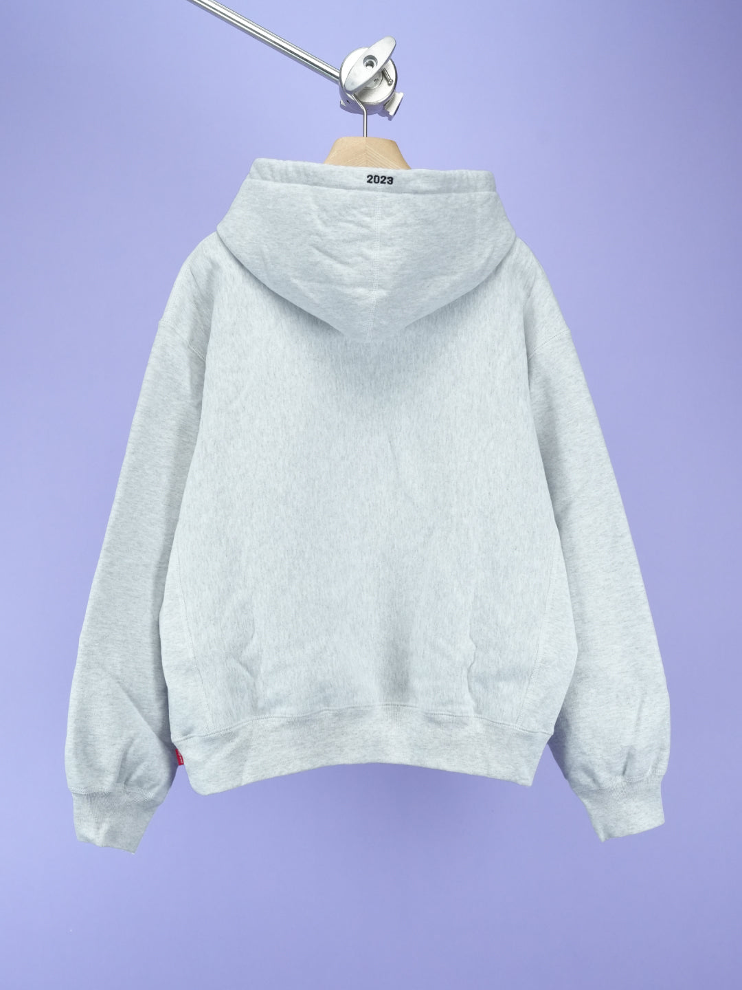 Supreme Box Logo Hooded Sweatshirt (FW23) Ash Grey