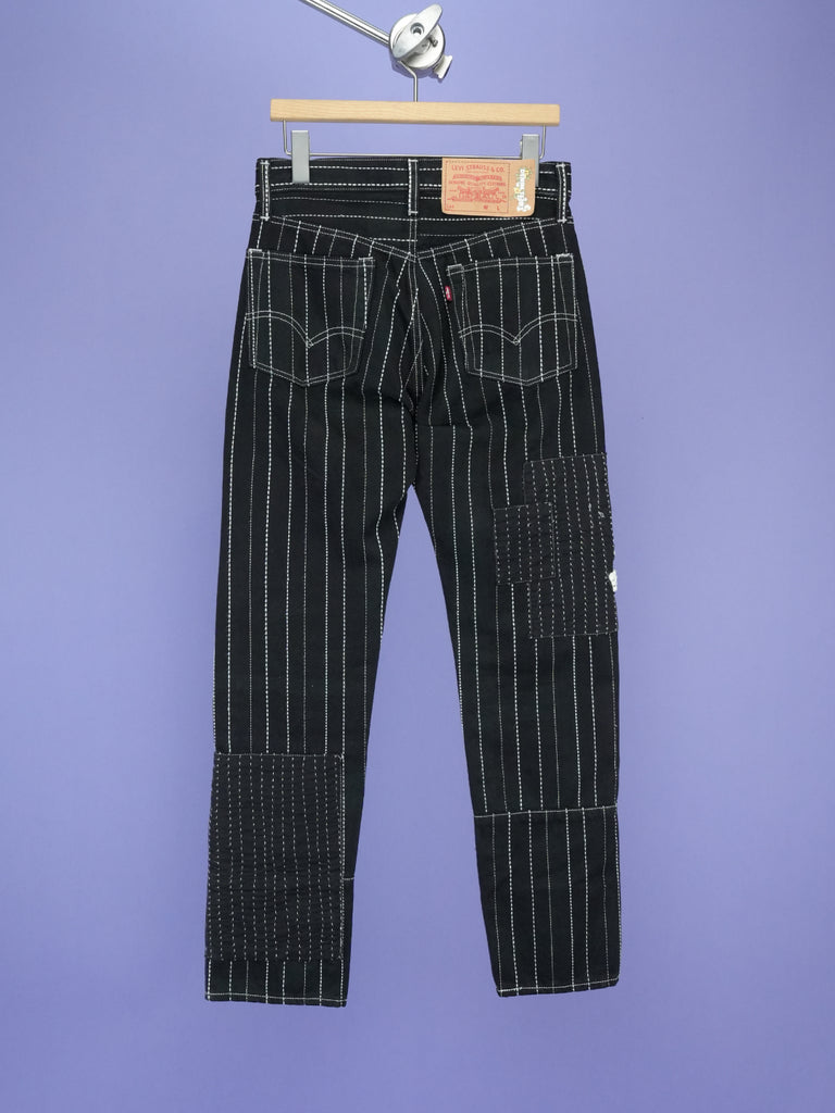 Denim Tears / Levi's 501 Peace Patchwork Pant Black