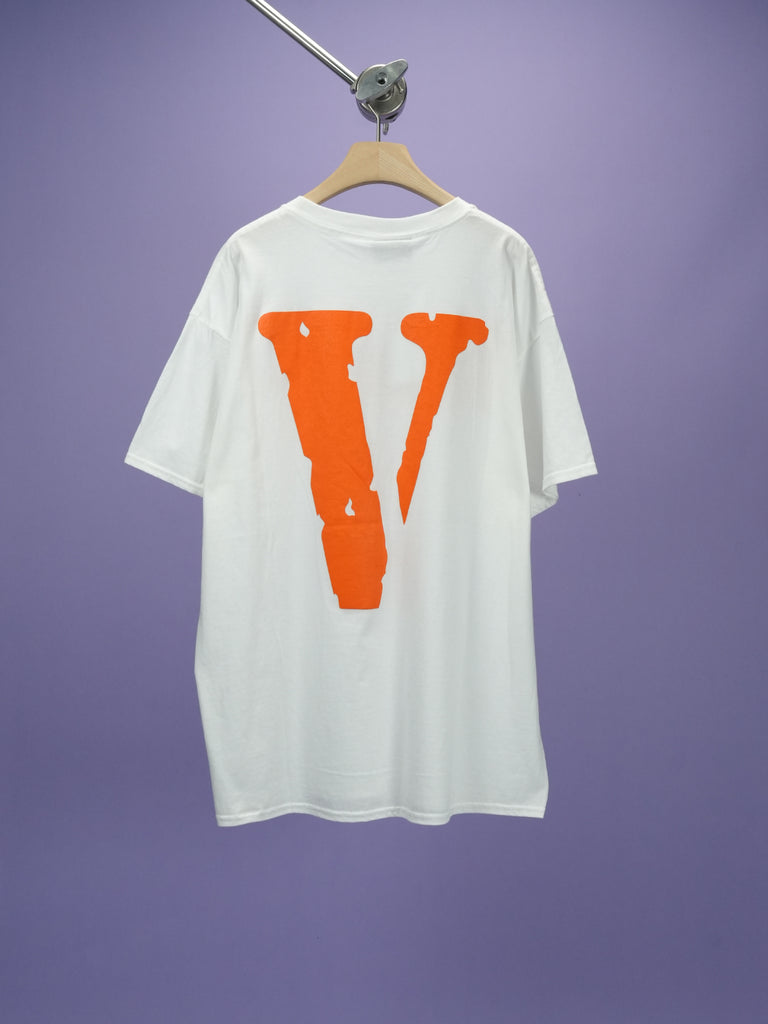 Vlone Friends T-Shirt White/Orange