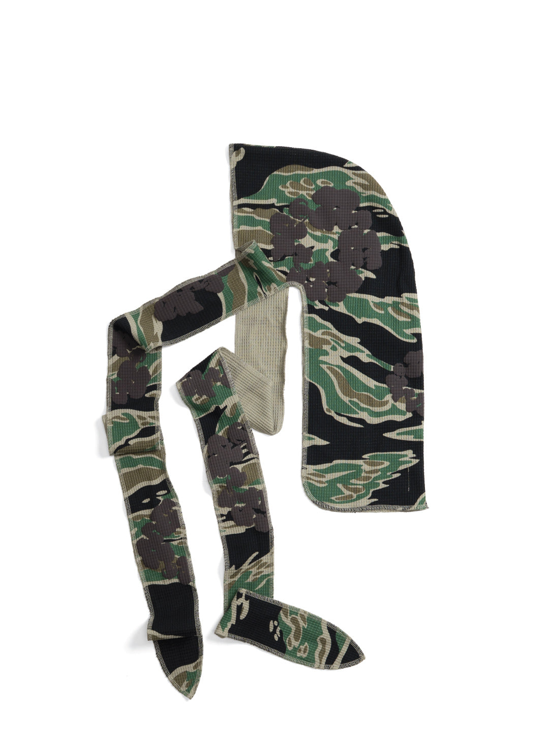 Denim Tears Cotton Wreath Durag Green Camo