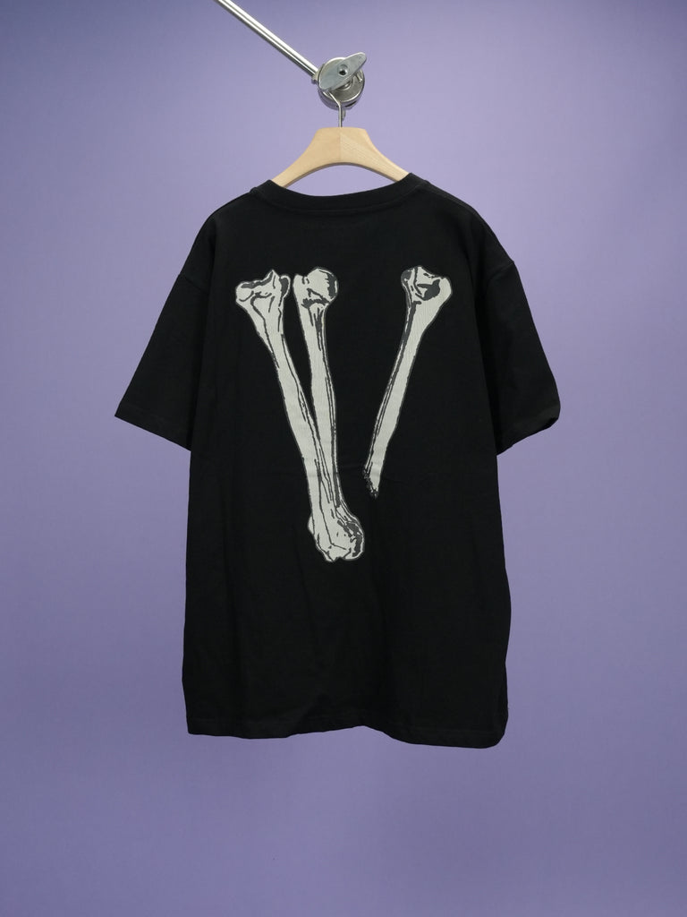 Vlone Skull & Bone Tee Black