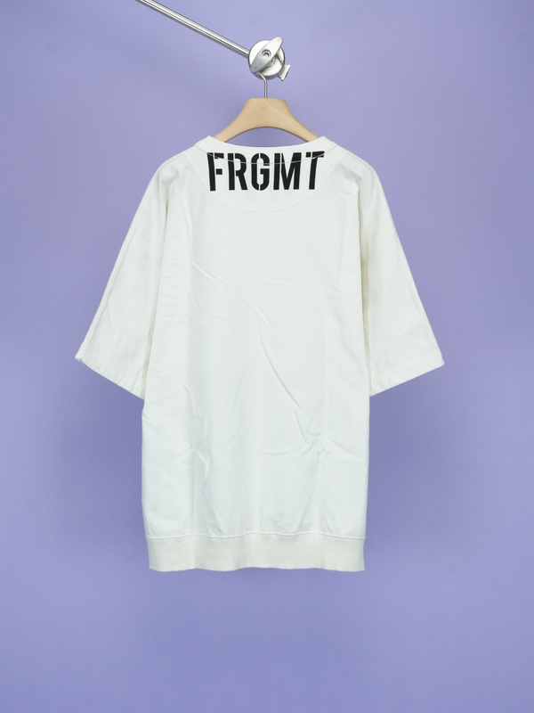 Louis Vuitton / Fragment Graphic Short Sleeve Sweatshirt White