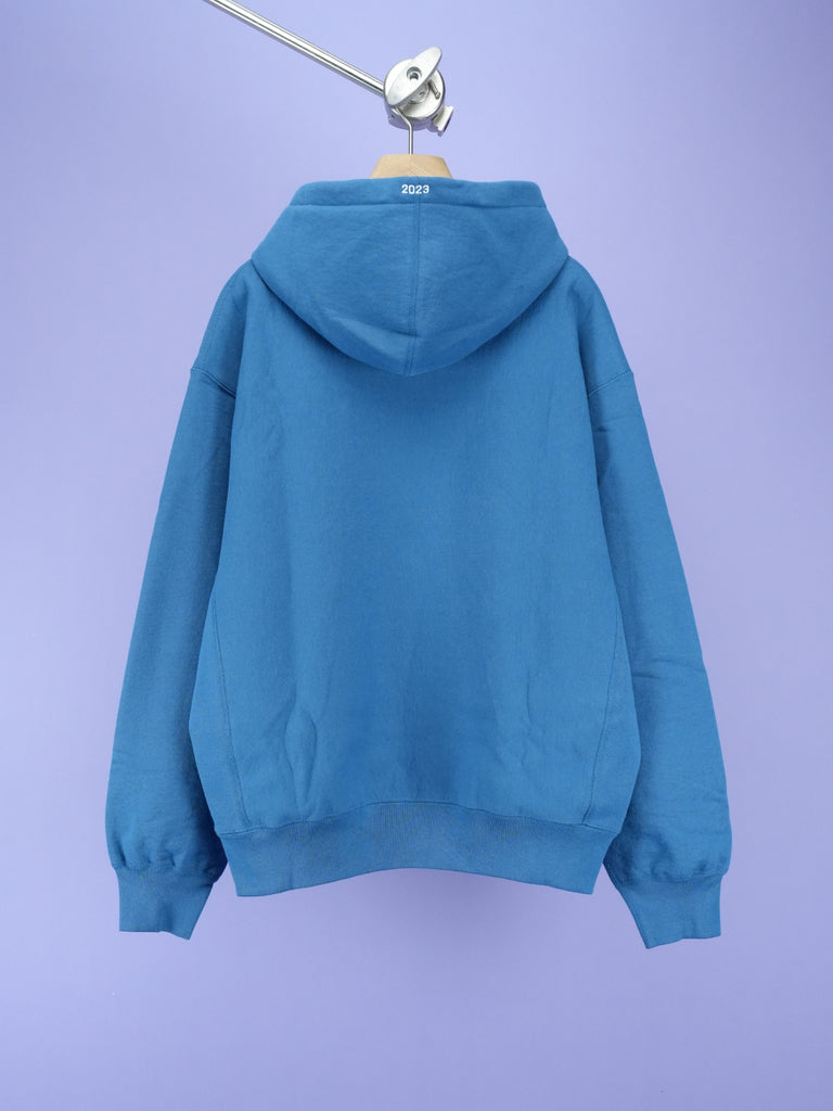 Supreme Box Logo Hooded Sweatshirt (FW23) Blue