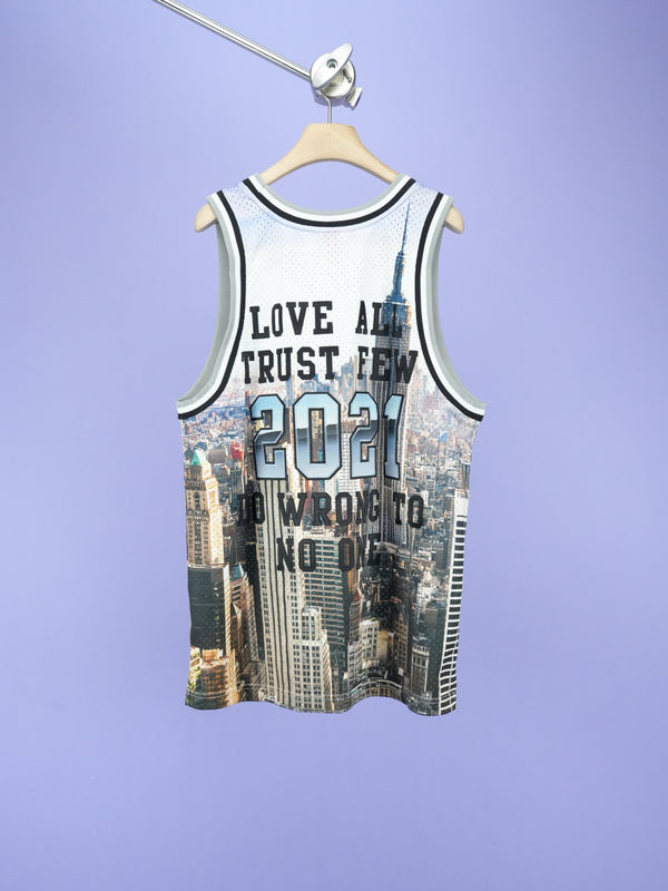 Supreme / Mitchell & Ness Basketball Jersey Skyline