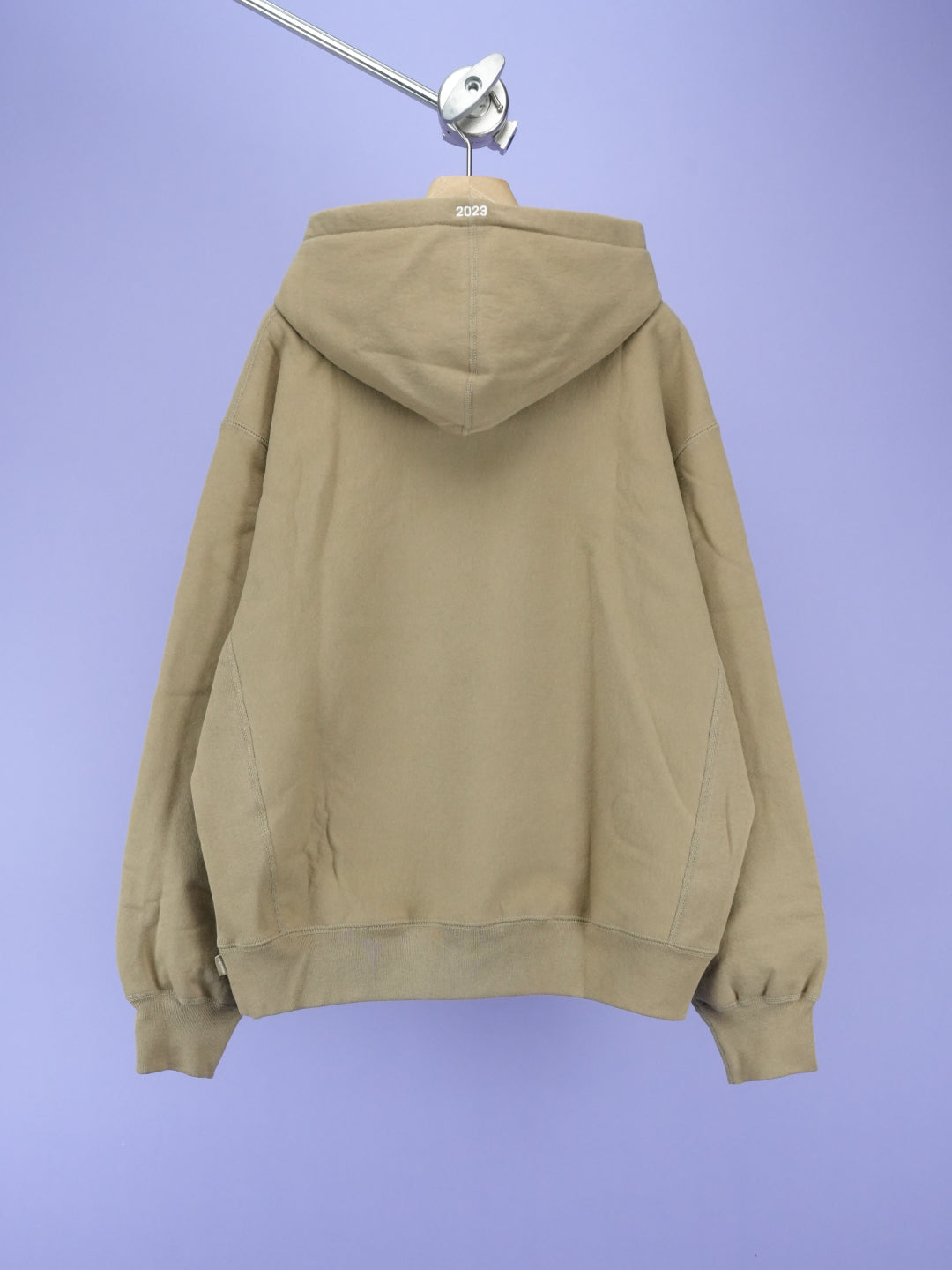 Supreme Box Logo Hooded Sweatshirt (FW23) Dark Sand