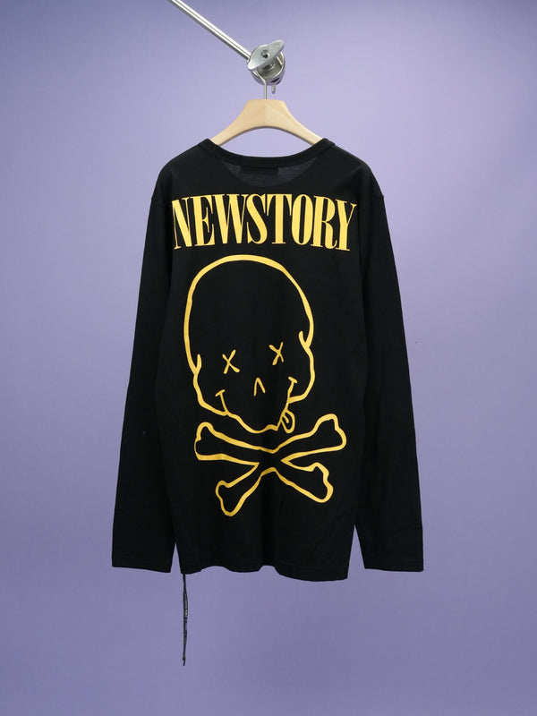 Mastermind World Newstory Long Sleeve T-Shirt Black