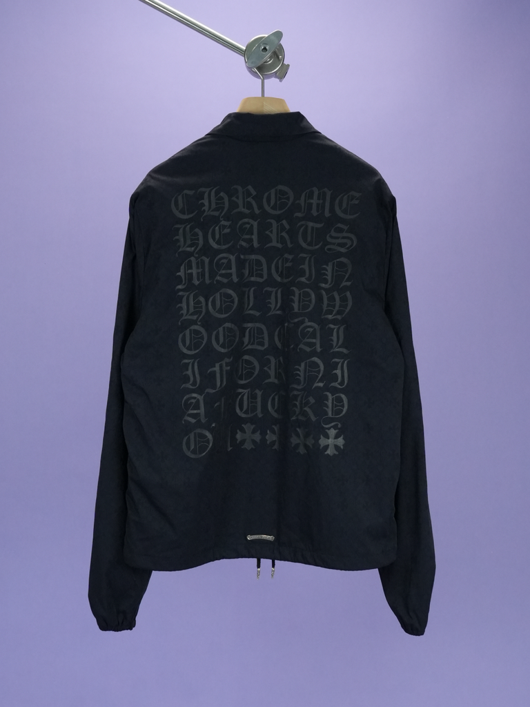 Chrome Hearts Riggins Coach Jacket Black