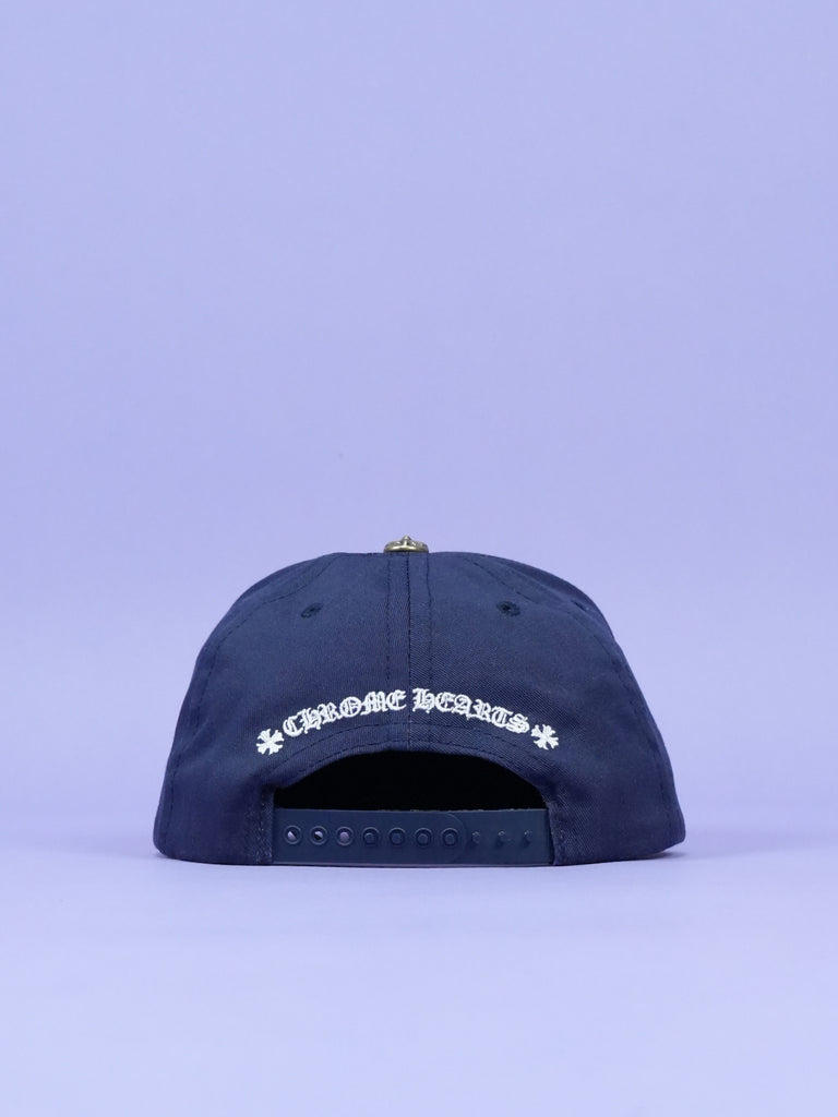 Chrome Hearts CH Baseball Cap Navy/White