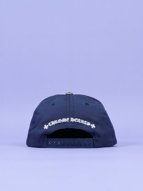 Chrome Hearts CH Baseball Cap Navy/White