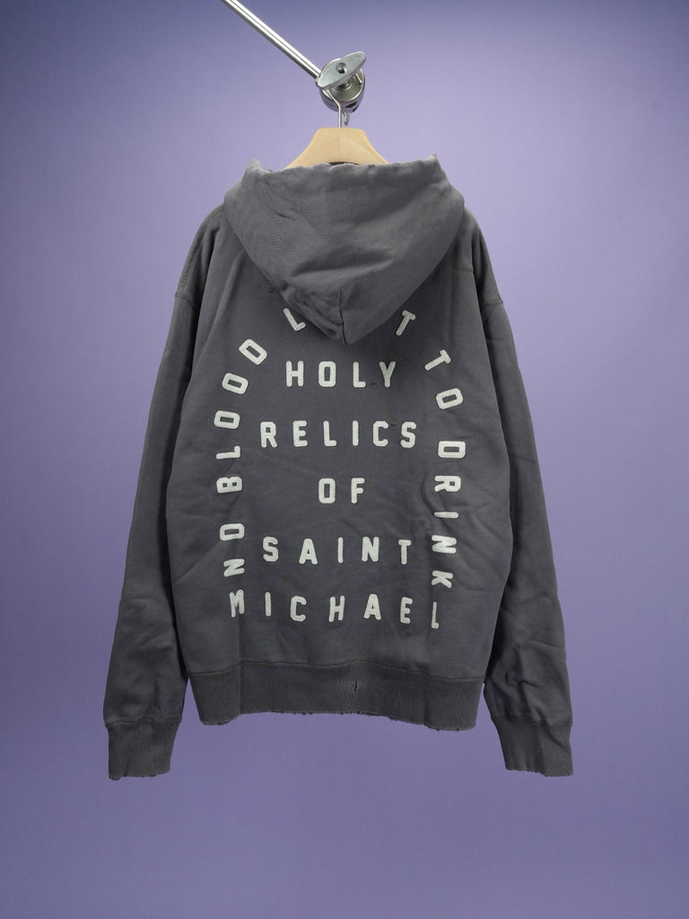 Saint Mxxxxxx Holy Relics Hoodie Grey