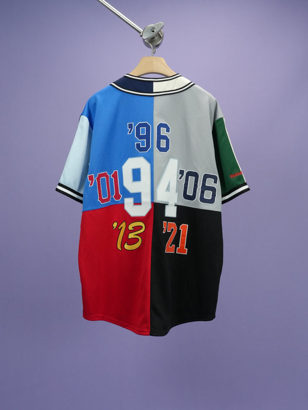 Supreme / Mitchell & Ness Patchwork Baseball Jersey Multi