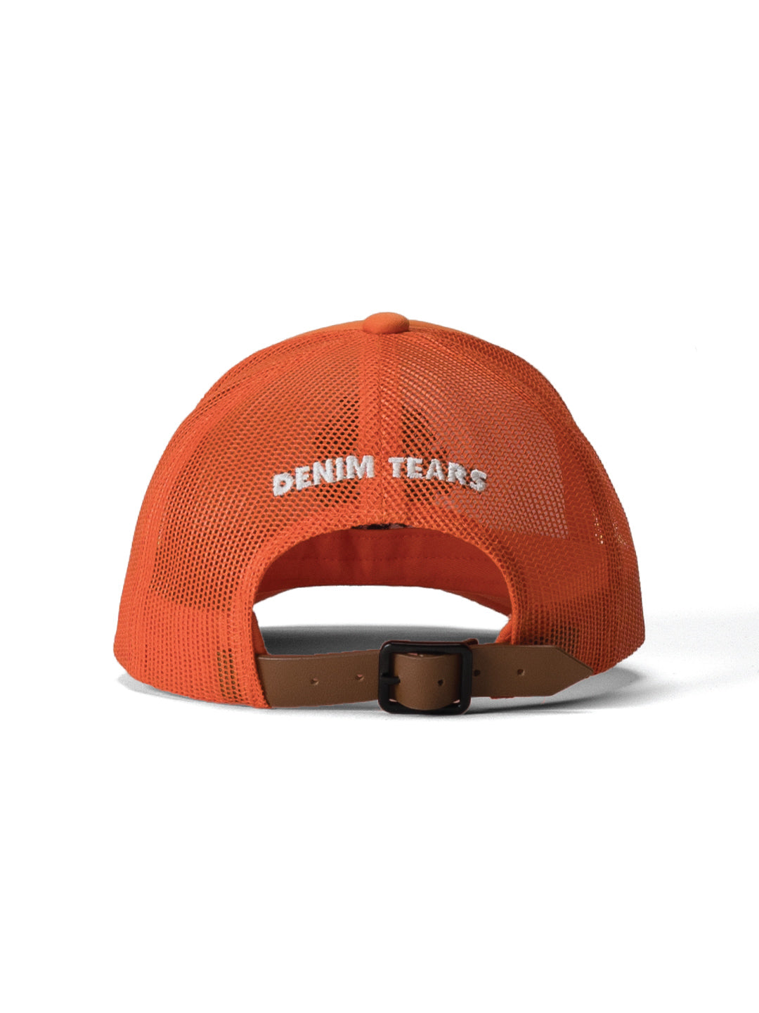 Denim Tears Cotton Peace Wreath Trucker Hat Orange