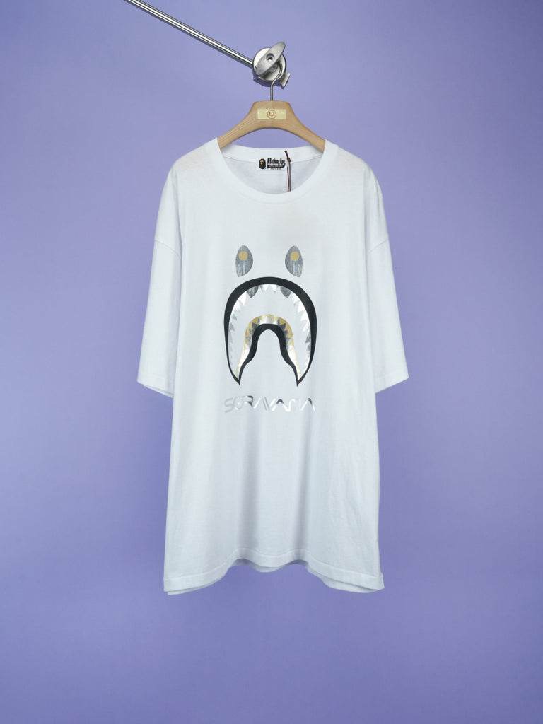 Bape / Sorayama Shark Tee White