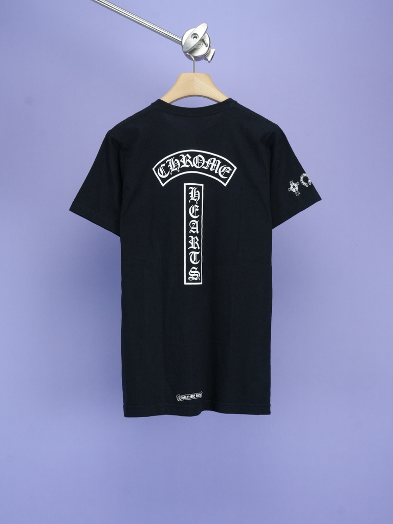 Chrome Hearts T Logo T-Shirt Black