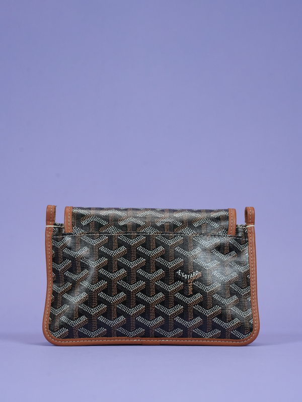 Goyard Plumet Pocket Wallet Black Tan