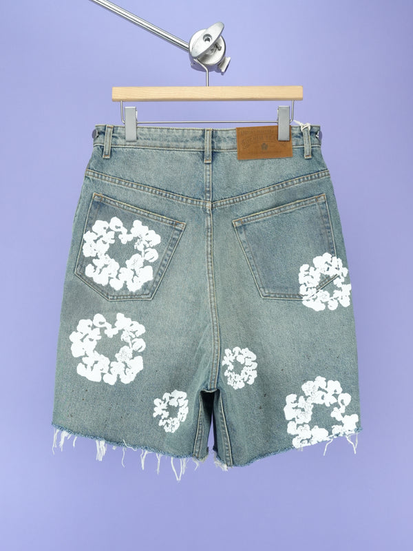 Denim Tears Wreath Short Dirty Wash