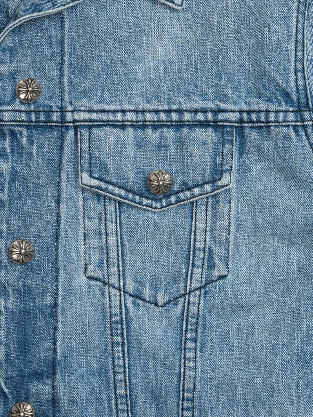 Chrome Hearts Denim Jacket Blue