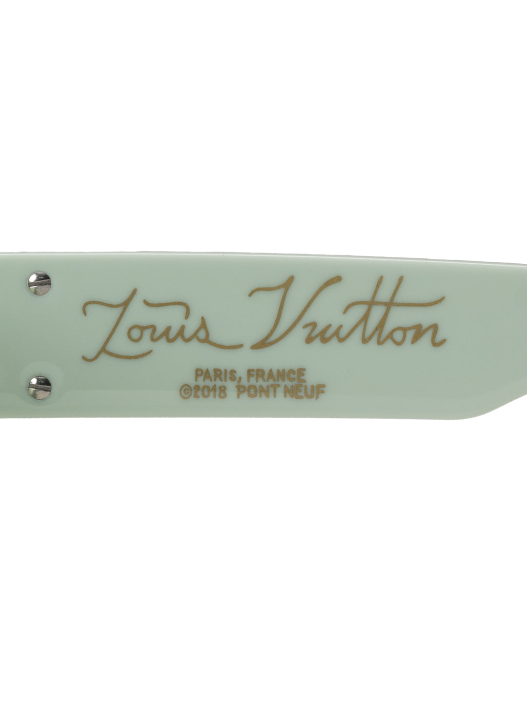 Louis Vuitton	1.1 Millionaires Sunglasses Pale Green