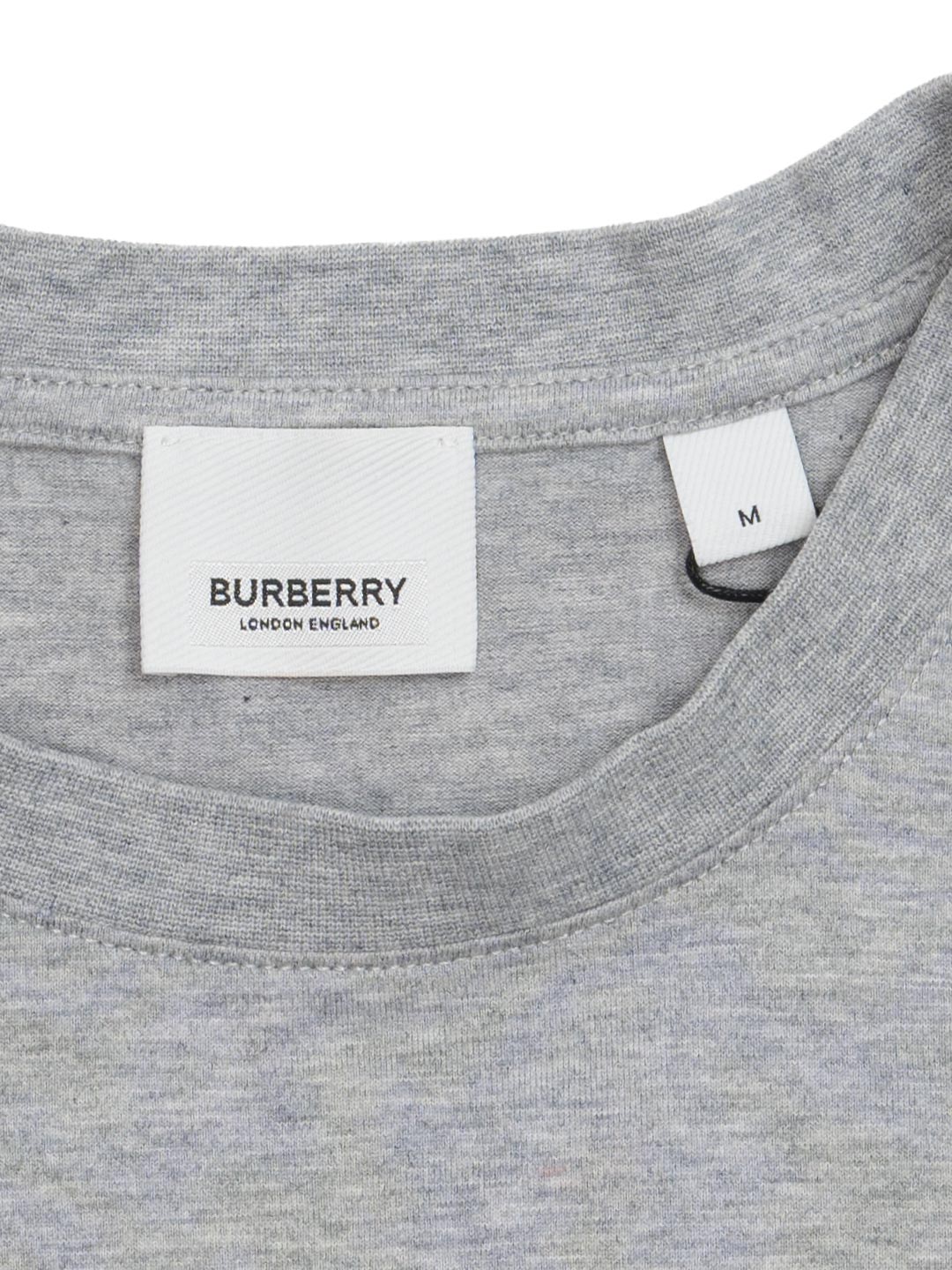 Burberry Horseferry Oversized T-Shirt Ash Grey