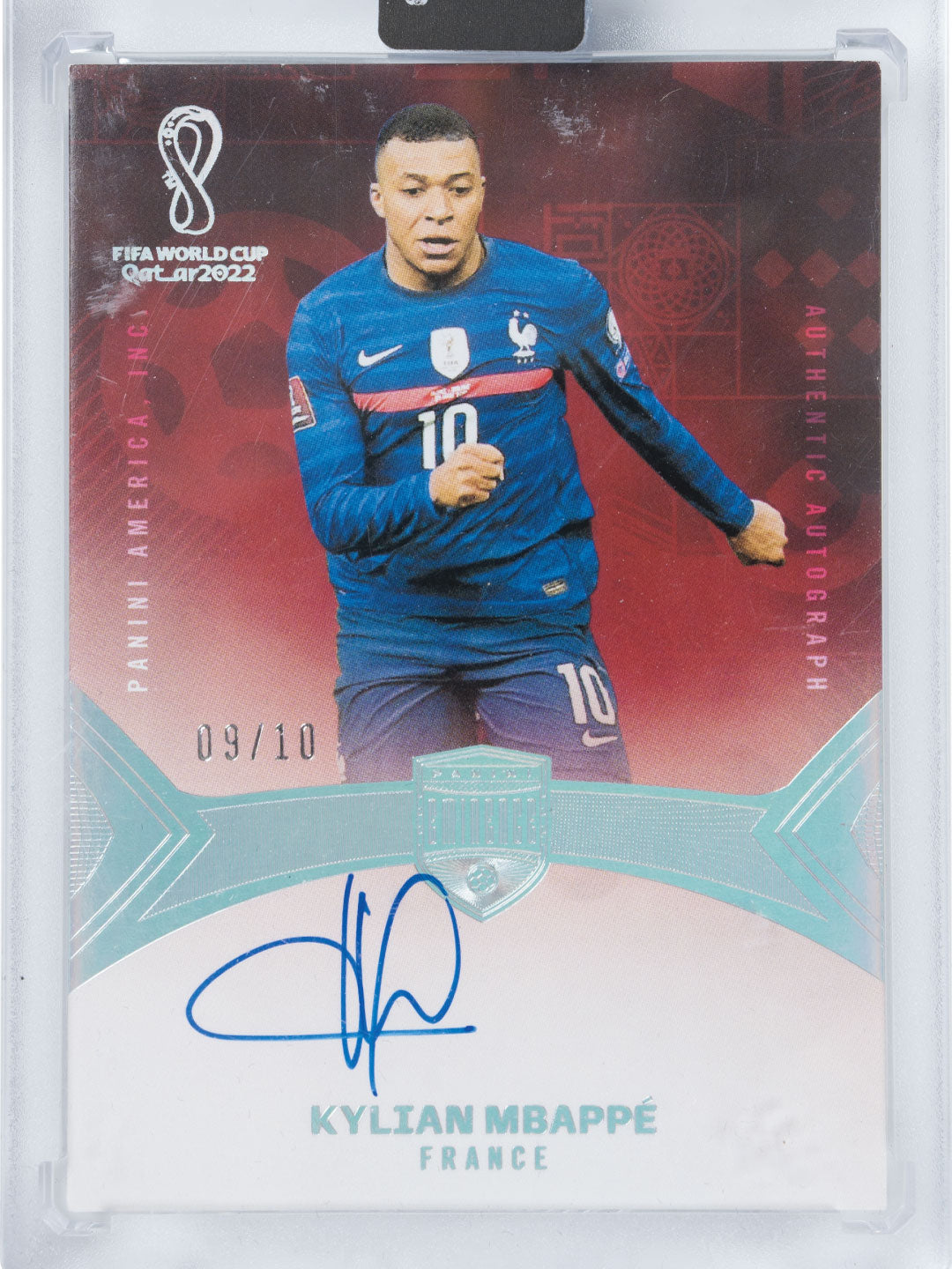 Panini 2022 Panini Eminence Autographs	(Kylian Mbappe) (/10)