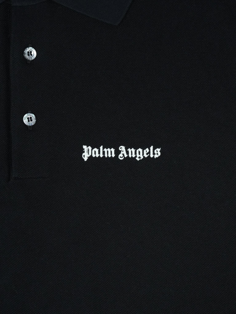 Palm Angles Logo Polo Shirt Black