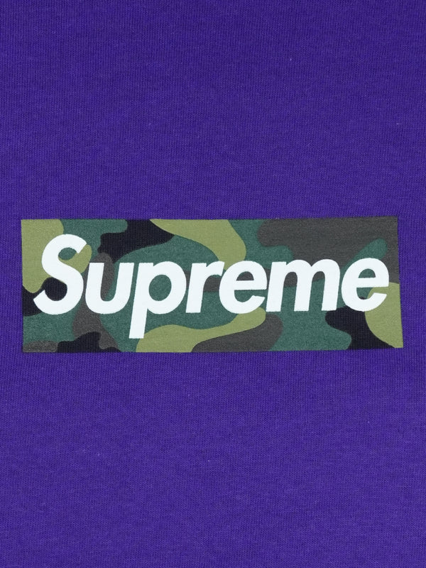 Supreme Box Logo Tee (FW23) Purple