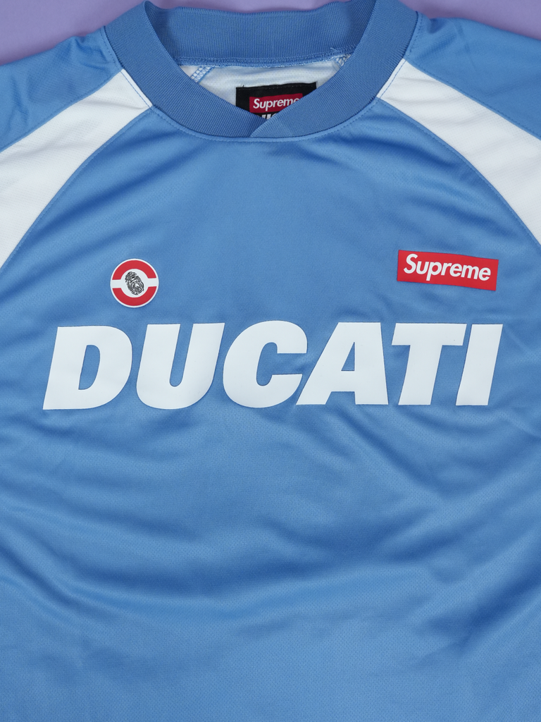 Supreme / Ducati Soccer Jersey Blue