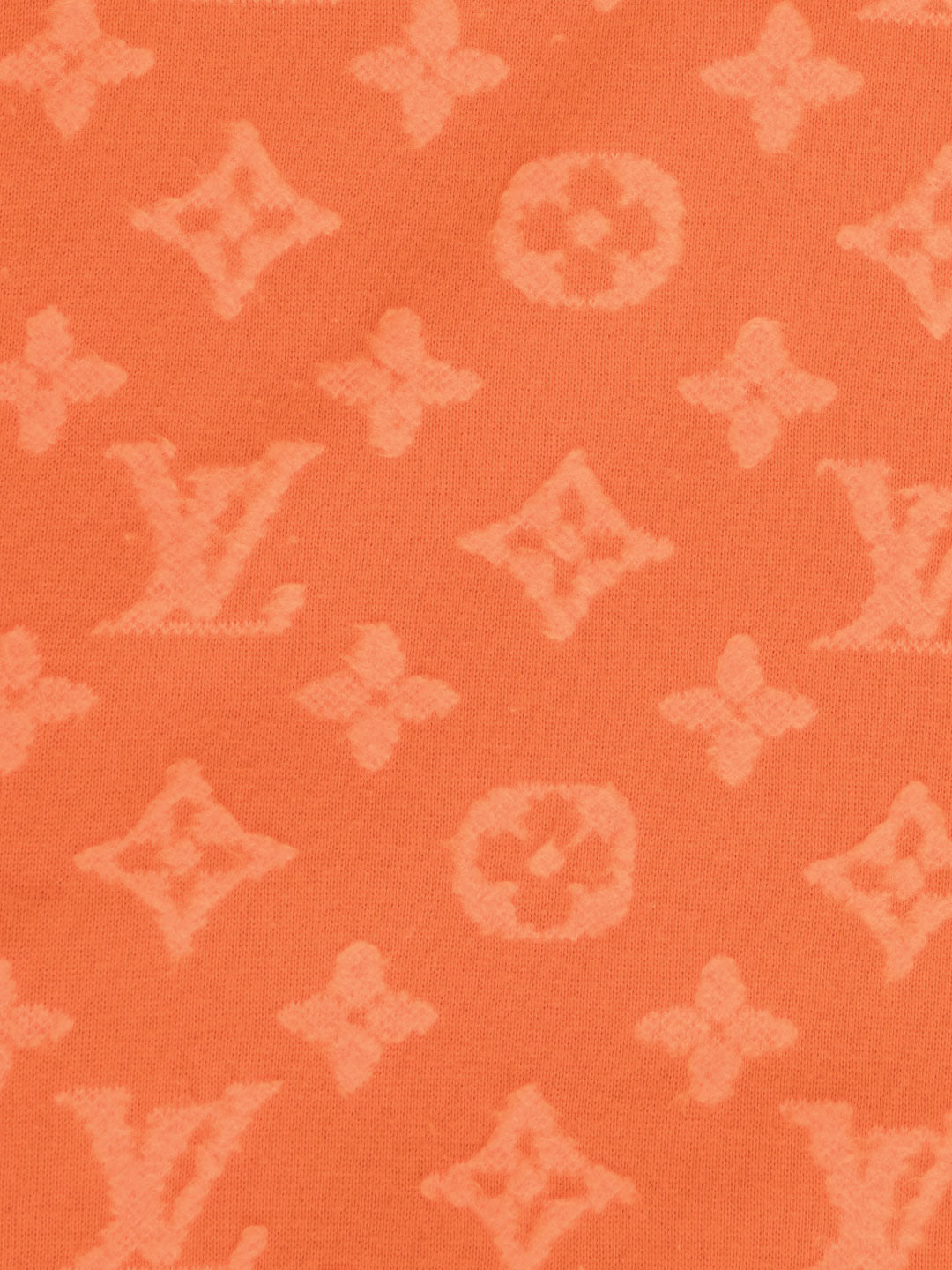 Louis Vuitton Monogram Jacquard Sweater Orange