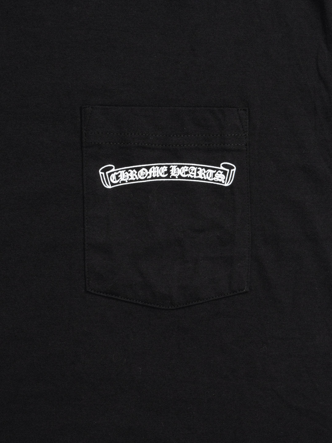 Chrome Hearts Scroll Logo T-Shirt Black